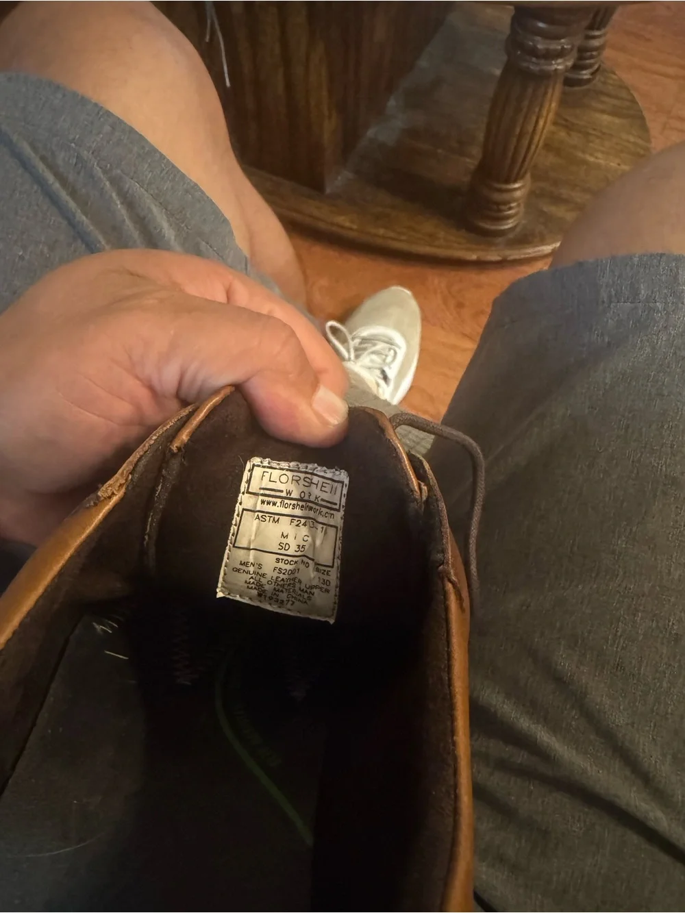 Florsheim smooth tan
